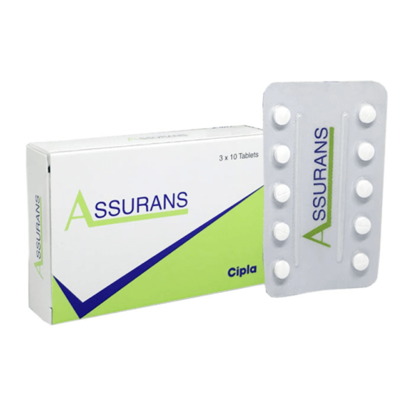 Assurans 20 mg Sildenafil Tablets for Erectile Dysfunction and Pulmonary Arterial Hypertension Treatment