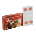 Bigfun 50 mg Tablet - Effective Sildenafil Citrate for Treating Erectile Dysfunction and Pulmonary Arterial Hypertension