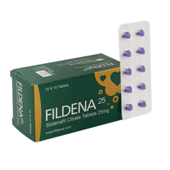 Fildena 25 mg (Sildenafil) Tablets for Erectile Dysfunction