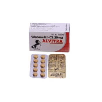 Alvitra 20mg Vardenafil Tablets - Fast-Acting Erectile Dysfunction Treatment