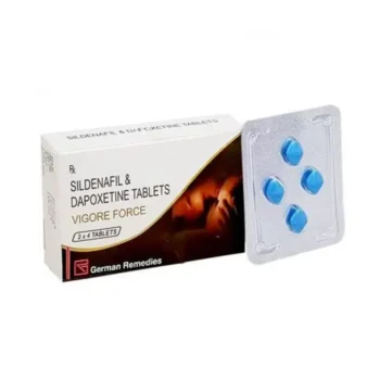 Vigore Force Tablets - Sildenafil and Dapoxetine Combination for Erectile Dysfunction and Premature Ejaculation Treatment