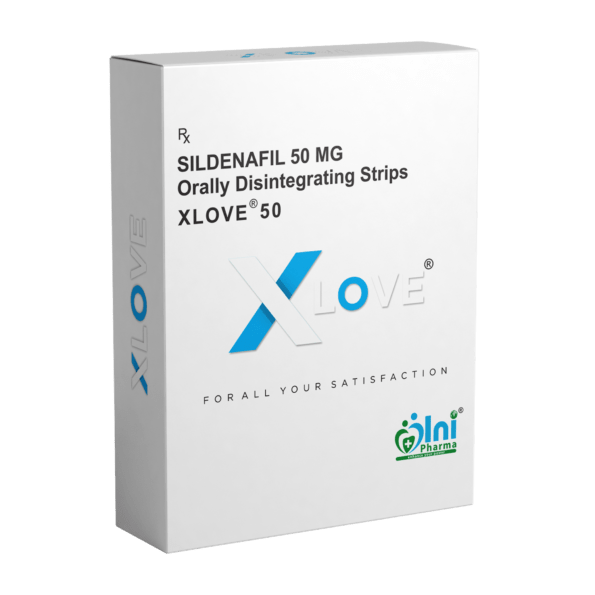 Sildenafil 50mg Orally Disintegrating Strips for Erectile Dysfunction Relief - Fast-Acting and Effective Medication