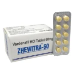 Zhewitra 60mg Vardenafil Tablets – Premium ED Treatment Online