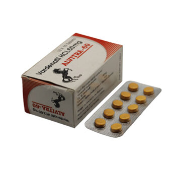 Alvitra 60 mg Tablets - Vardenafil Erectile Dysfunction Treatment for Stronger Erections | Fast-Acting ED Solution