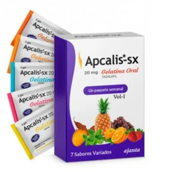 Apcalis Oral Jelly 20mg Tadalafil - Effective Erectile Dysfunction Treatment - Fast-Acting Oral Medication for Enhanced Sexual Performance