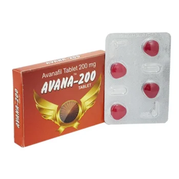 Avana 200 mg tablets - Premium ED treatment for men, Avanafil 200 mg online for effective erectile dysfunction relief