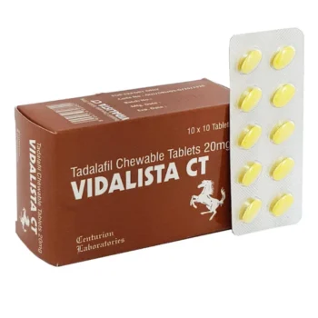 Chewable Vidalista CT 20 mg Tadalafil Tablets for ED Treatment