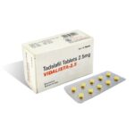 Vidalista 2.5 mg Tadalafil – Best Treatment for Erectile Dysfunction