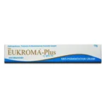 Buy Eukroma Plus Cream 15gm (Hydroquinone, Tretinoin, Mometasone) - Effective Treatment for Melasma, Skin Discoloration - Fast Shipping to USA, UK, and More