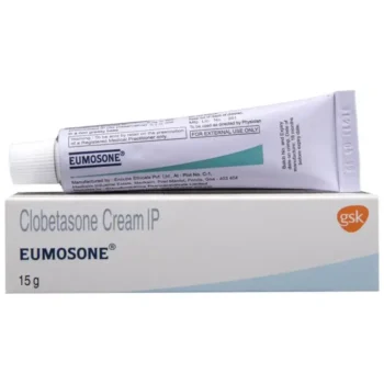 Eumosone Cream 15gm (Clobetasone) - Fast Relief for Eczema, Dermatitis, Itching, and Redness - Buy Online with Quick Shipping to USA, UK, Africa