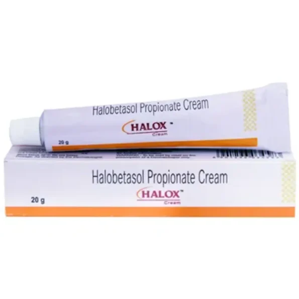 Halox Ointment 20gm - Topical corticosteroid for Psoriasis, Dermatitis & Eczema