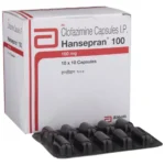 Hansepran 100 mg Capsule for Leprosy Treatment - Clofazimine Medicine for Hansen's Disease, Skin Discoloration, and Sun Sensitivity