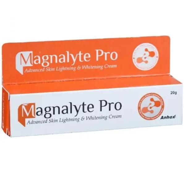 Magnalyte Pro Cream 20gm - Triple Combination Skin Lightening for Melasma, Dark Spots, and Hyperpigmentation Treatment