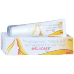 Melacare Cream 20gm - Hydroquinone, Tretinoin, Mometasone cream for skin redness, itching, and swelling treatment