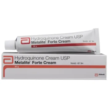 Melalite Forte Cream 30gm - Hydroquinone 4% for Skin Lightening and Dark Spot Reduction