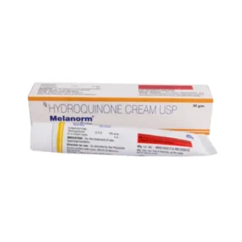 Melanorm Cream 30gm with Hydroquinone 4% - Effective Skin Lightener for Dark Spots, Melasma, and Hyperpigmentation