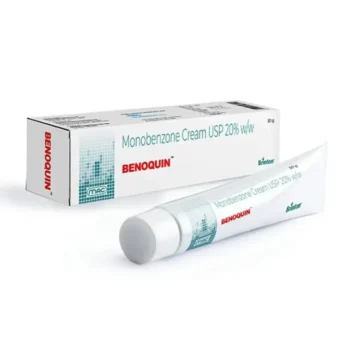 Benoquin Cream (Monobenzone) 30gm - Effective Treatment for Vitiligo, Depigmenting Agent for Even Skin Tone