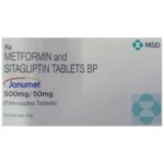 Janumet 50mg/500mg Tablet for Type 2 Diabetes - Effective Sitagliptin and Metformin Combination to Control Blood Sugar Levels