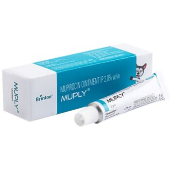 Muply Ointment 5gm - Effective Treatment for Bacterial Skin Infections, Mupirocin Antibiotic, Treats Boils, Impetigo, and Skin Infections