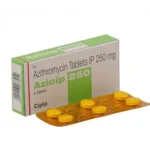 Azicip 250 mg Tablet - Effective Antibiotic Azithromycin for Bacterial Infections - Respiratory, Skin, Ear, UTI Treatment