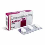 Azicip 500 mg Tablet – High-Potency Azithromycin Antibiotic for Bacterial Infections | Effective Treatment for Respiratory, Skin, Ear, and Throat Infections | Buy Azithromycin Online at eMedstrip