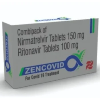 Zencovid Tablets - Antiviral COVID-19 Treatment with Nirmatrelvir 150mg & Ritonavir 100mg, Emergency Use for Mild to Moderate Coronavirus in High-Risk Patients