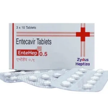 Entehep 0.5 mg Tablet - Buy Entecavir 0.5 mg Online | Effective Antiviral for Hepatitis B Treatment