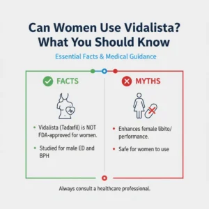 Can Women Use Vidalista What You Should Know