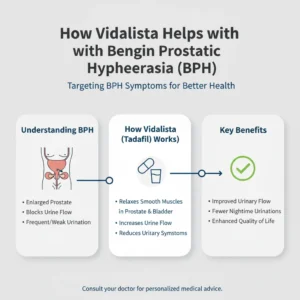How Vidalista Helps with Benign Prostatic Hyperplasia (BPH)