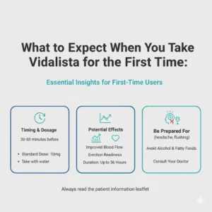 What to Expect When You Take Vidalista for the First Time