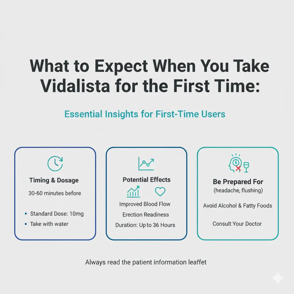 What to Expect When You Take Vidalista for the First Time