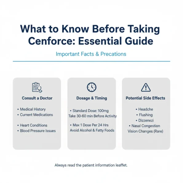 What to Know Before Taking Cenforce Essential Guide