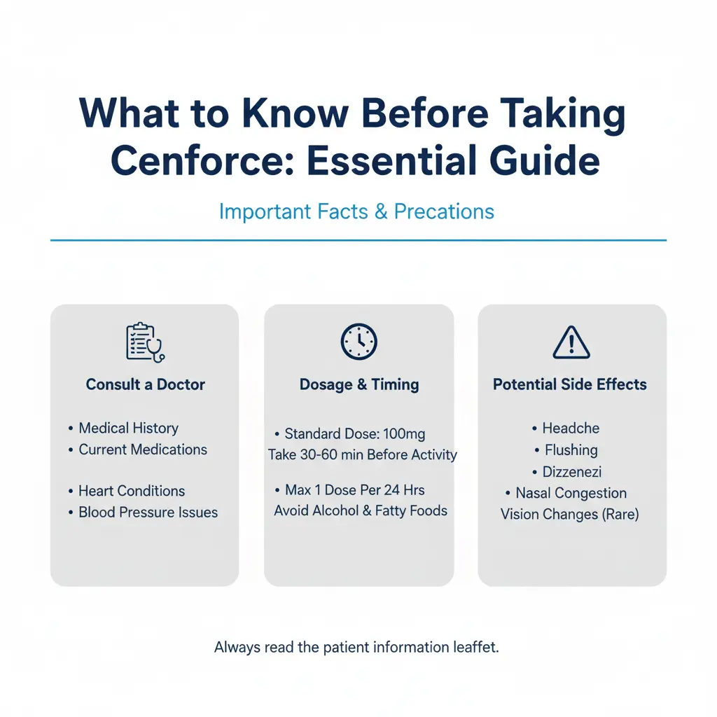 What to Know Before Taking Cenforce Essential Guide